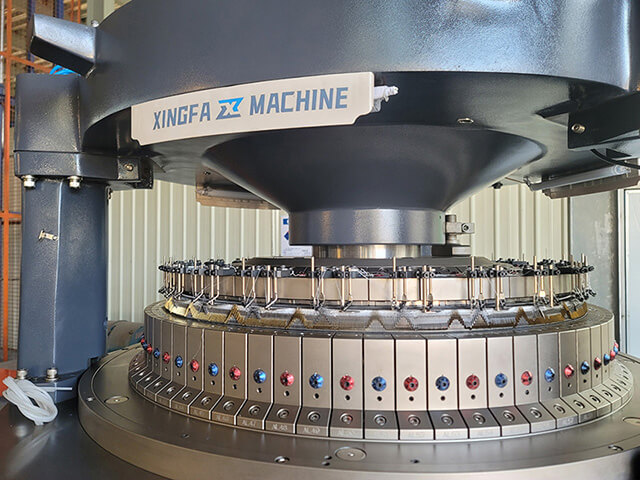 high pile knitting machine